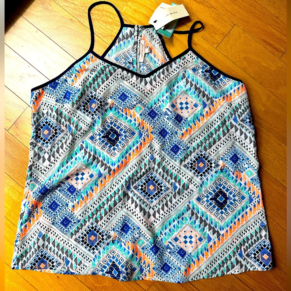 Skies are blue from Stitch fix tank XL NWT